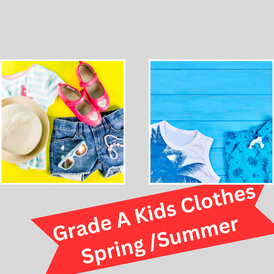 Assorted Grade A Kids Spring/Summer Clothing