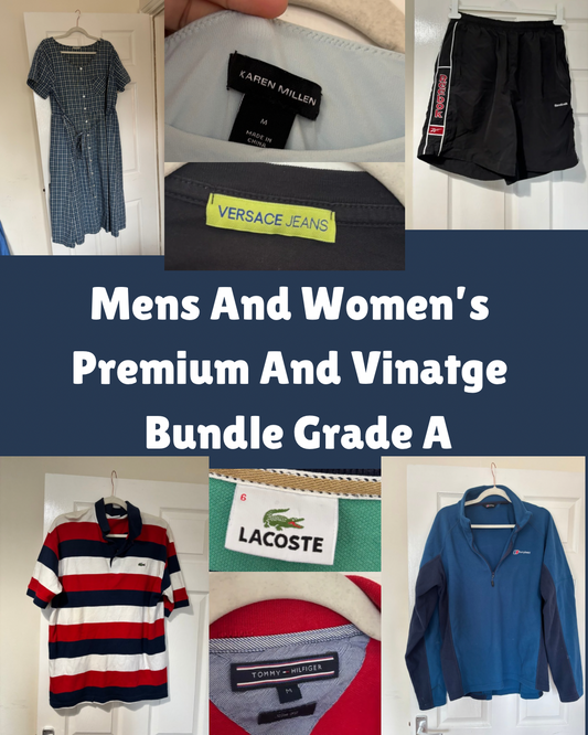 Mens And Women’s Premium And Vinatge Bundle Grade A