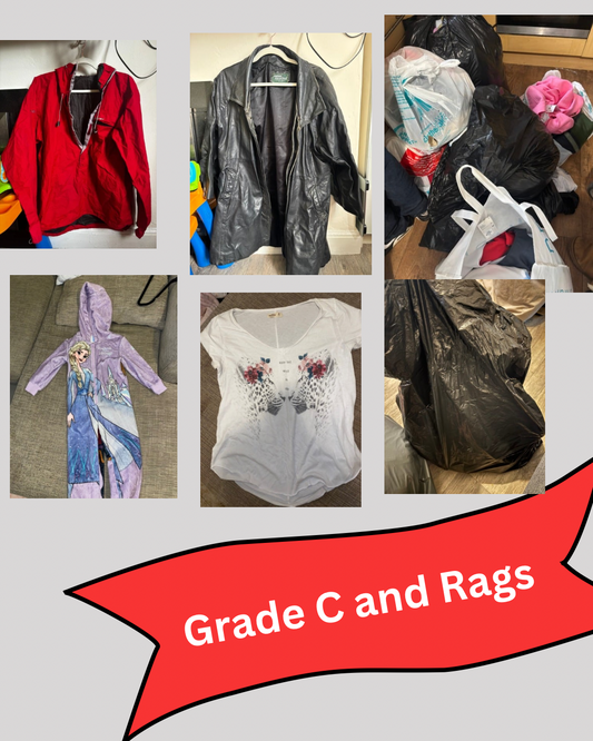 Grade C And Rags 20p Per KG