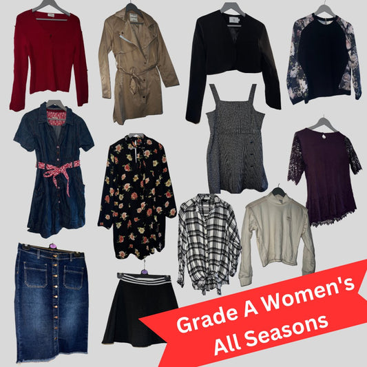 Assorted Grade A Women's All Seasons Clothing