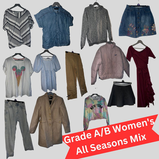 Assorted Grade A/B Mix All Seasons Clothing